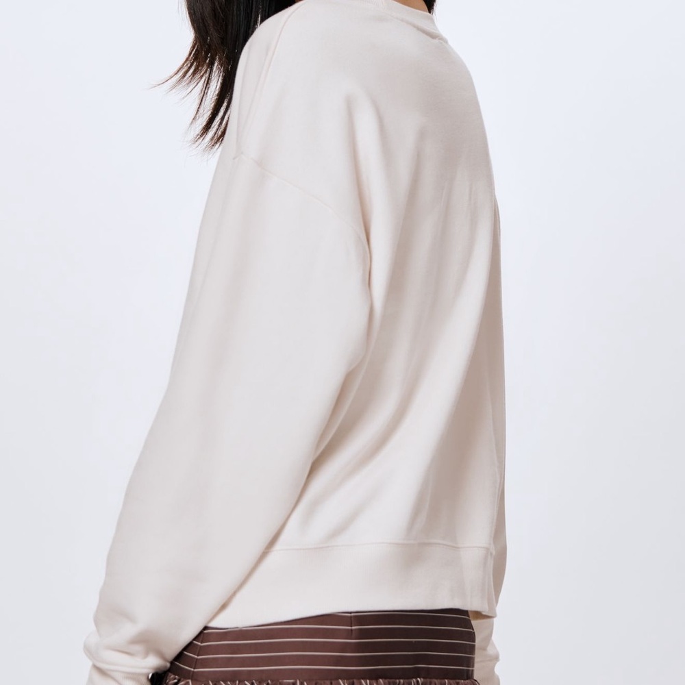 Anthropologie Maeve x Jordan Nickson Oh Crepe Crewneck Sweatshirt - Picture 3 of 8